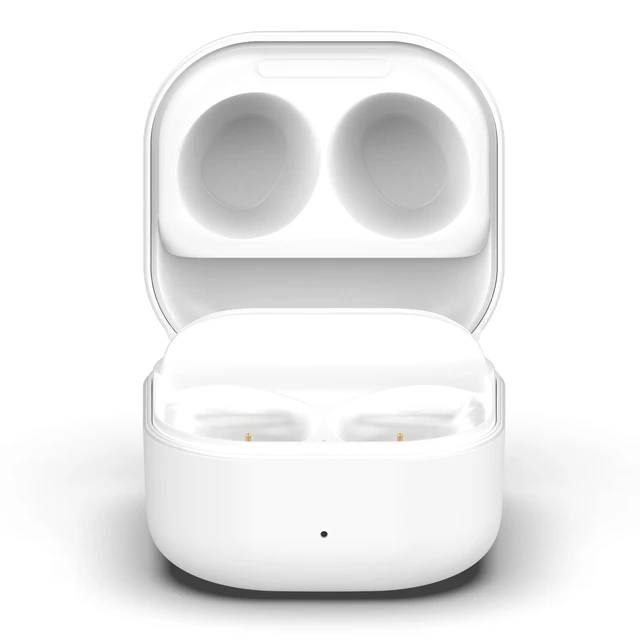 Alt view image 6 of 7 - Charging Case Compatible for Samsung Galaxy Buds Fan Edition(FE) SM-R400, Charger Cradle Station Box with Type-C USB Cable for Samsung Galaxy Buds FE Earbuds (White)
