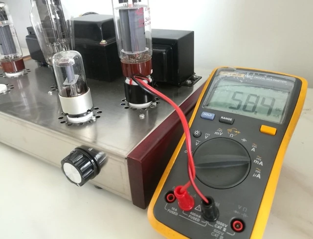 Alt view image 7 of 7 - Nobsound Vacuum Tube Amp Amplifier Plate Bias Current Probe Tester 8 Pin Socket for EL34, KT88, 6L6, 6V6, 5881, 6550, KT66, KT100, KT120, 7027 (CT1-P, Plate Current)