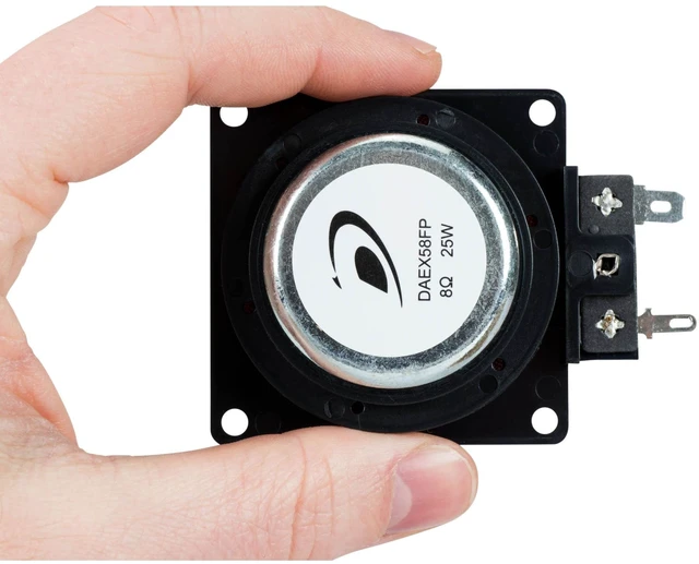 Alt view image 6 of 6 - DAEX58FP Flat Pack 58mm Exciter 25W 8 Ohm