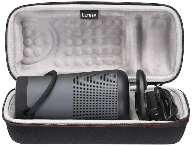 Main image of LTGEM Travel Case for Bose SoundLink Revolve+ Series II Speaker Fits Charging Cradle, Fits AC Adaptor and USB Cable