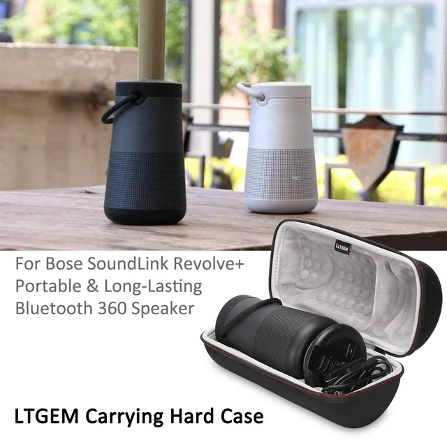 Alt view image 7 of 7 - LTGEM Travel Case for Bose SoundLink Revolve+ Series II Speaker Fits Charging Cradle, Fits AC Adaptor and USB Cable