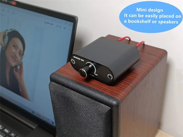 Alt view image 3 of 7 - 3.5 mm Audio Volume Controller, line Volume Control Box, 1/8" aux mini Inline attenuator knob -MC11