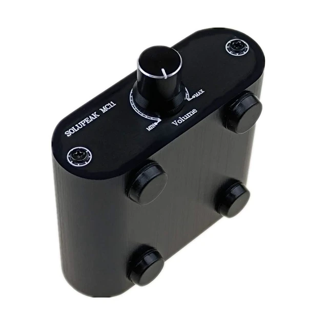 Alt view image 5 of 7 - 3.5 mm Audio Volume Controller, line Volume Control Box, 1/8" aux mini Inline attenuator knob -MC11