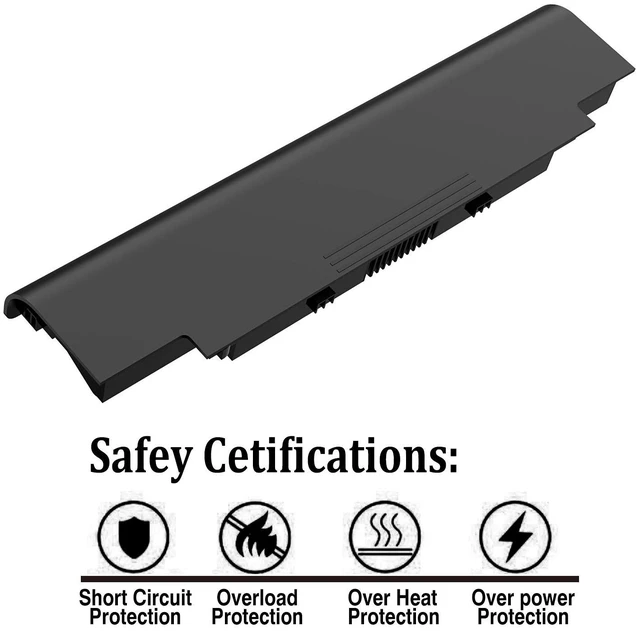 Alt view image 7 of 7 - J1KND 11.1v 58wh Laptop Battery for Dell Inspiron N7010 N7110 N5010 N5110 N5030 N5040 N5050 3520 N4010 N4110 N4050 M5010 3420 M5030 M5040 M5110 Vostro 3550 3450 3520 3750 4T7JN TKV2V JIKND