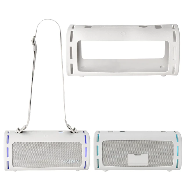 Alt view image 2 of 7 - Silicone Case for Sony ULT Field 5, A Protective Portable Cover that is Shockproof Lightweight and Easy to Clean (White)