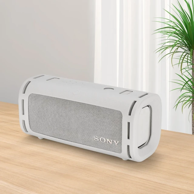 Alt view image 4 of 7 - Silicone Case for Sony ULT Field 5, A Protective Portable Cover that is Shockproof Lightweight and Easy to Clean (White)