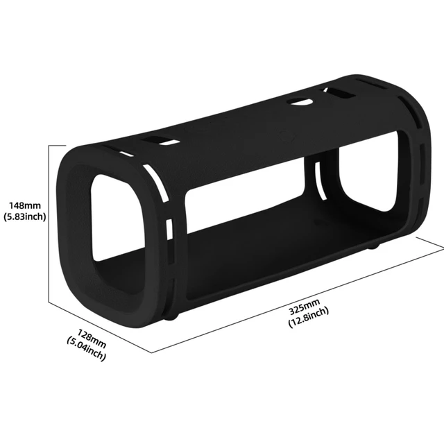 Alt view image 3 of 7 - Silicone Case for Sony ULT Field 5, A Protective Portable Cover that is Shockproof Lightweight and Easy to Clean (Black)