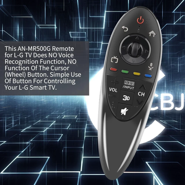 Alt view image 3 of 7 - AN-MR500G Remote for L-G TV Remote Control Replacement, No Programming Required, Replace L-G Remote Control for Smart TV 39LB6500 42LB6300 55LB6300 65LB6500 70LB7100 79UB9800UA