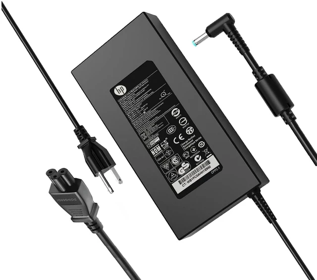 Main image of 150W 4.5 * 3.0mm A150A05AL AC Laptop Charger Compatible with HP Zbook Zbook 15 G3 G4 G5 G6 HP Pavilion 15 17 HSTNN-CA27 646212-001 645509-002 19.5V 7.7A Laptop Adapter