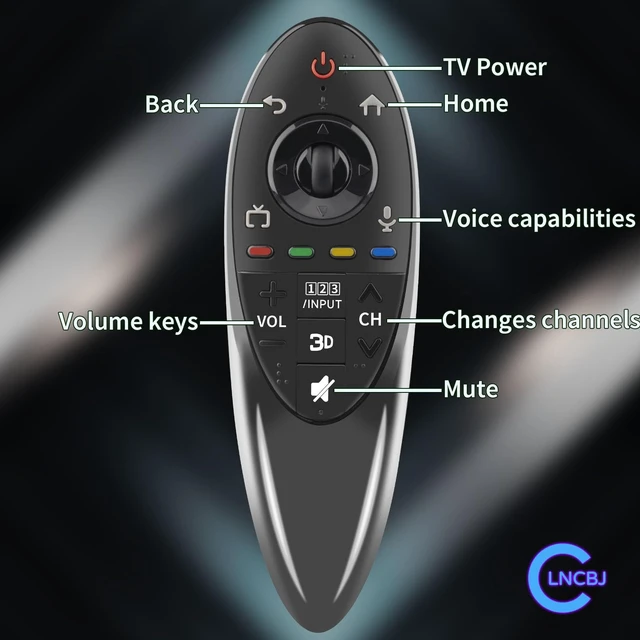 Alt view image 5 of 7 - AN-MR500G Remote for L-G TV Remote Control Replacement, No Programming Required, Replace L-G Remote Control for Smart TV 39LB6500 42LB6300 55LB6300 65LB6500 70LB7100 79UB9800UA
