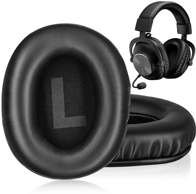 Main image of Replacement Earpads for Logitech G Pro/G Pro X Gaming Headset Earpads Earpads for Logitech G Pro/G Pro X Gaming Headset (Leather)