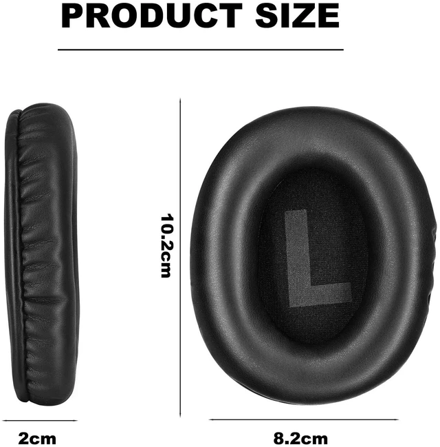 Alt view image 7 of 7 - Replacement Earpads for Logitech G Pro/G Pro X Gaming Headset Earpads Earpads for Logitech G Pro/G Pro X Gaming Headset (Leather)