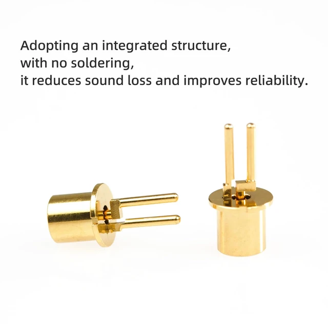 Alt view image 4 of 6 - 2pin 0.78mm Adapter for IEMs, 64Audio, Vision Ears, InEar, Fender, etc, IEM Bluetooth Wireless Adapter, Match for Shure RMCE-TW2 (2 Pin to MMCX) (MMCX Female to 2pin Male)