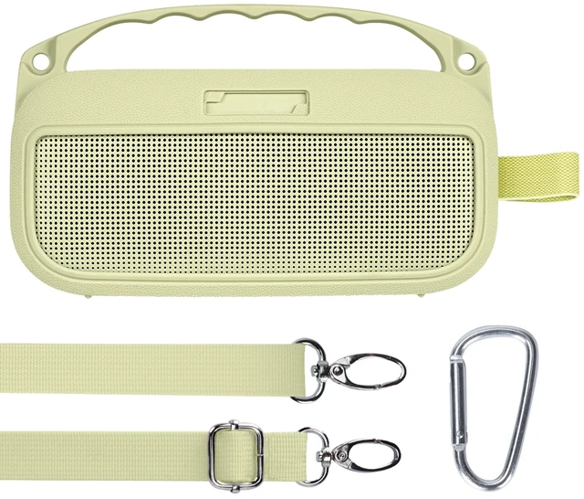 Main image of Silicone Cover Compatible with Bose New SoundLink Flex 2nd Gen/Bose SoundLink Flex Portable Speaker (Citrus Yellow Cover)