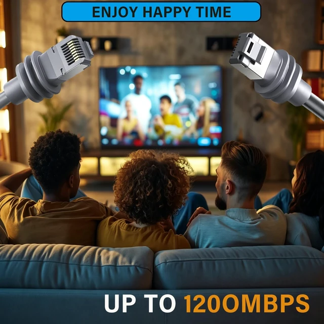 Alt view image 7 of 7 - Starlink Gen 3 Cable 5M,Replacement Starlink Mini Cable & V3 Standard Cord Waterproof Ethernet Accessories for RV and Short-Distance Setup, 2200Mbps High-Speed(16.4Ft)