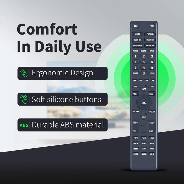 Alt view image 4 of 7 - Replacement Remote Control for Bose 700 Smart Soundbar