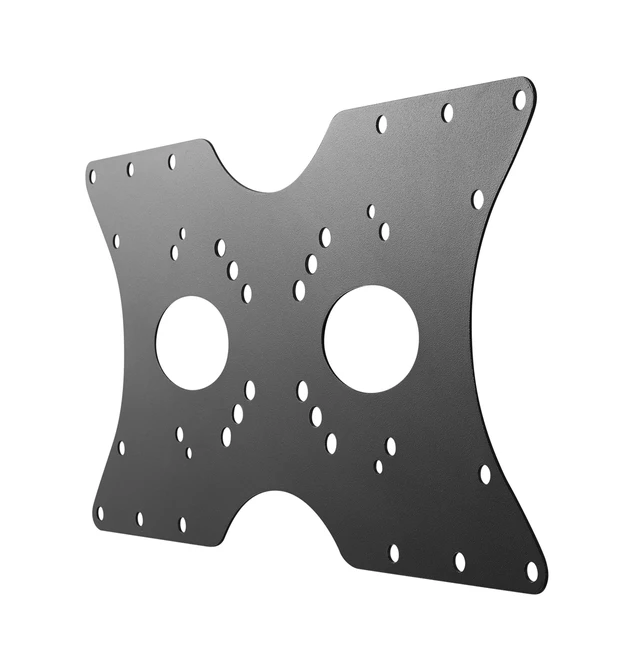 Alt view image 3 of 4 - 201D VESA Monitor and TV Extender Conversion Kit 100x100, 200x200 Convert to 400 x 200 Adapter Plate for TV Wall Mounts Heavy Duty and Hardware Included