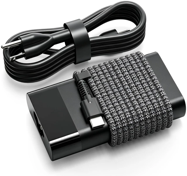 Main image of 65W USB C Laptop Replacement Charger for HP Spectre x360,Chromebook,Elitebook x360,Envy,Elite x2 Travel Type C Power Cord Supply