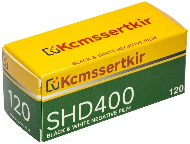 Main image of SHD 400 Black and White 120 Film, ISO 400 Medium Format Negative Film, 1 Roll, for D-76 Standard B&W Processing