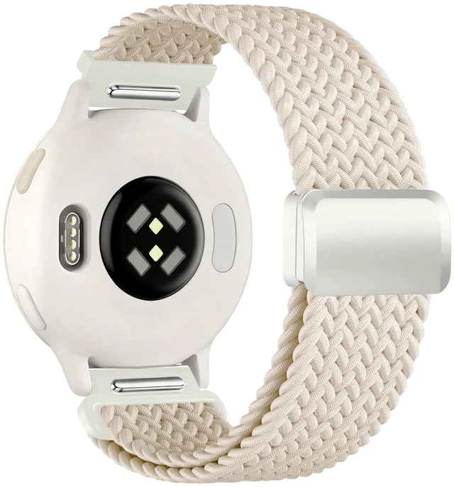 Main image of Band Compatible with Coros Pace 4/3 Apex 2 Pro/Apex Pro - Stretchy One-click quick release stretchy nylon braid strap with magnetic clasp. Breathable & comfortable. Fits Apex 46mm