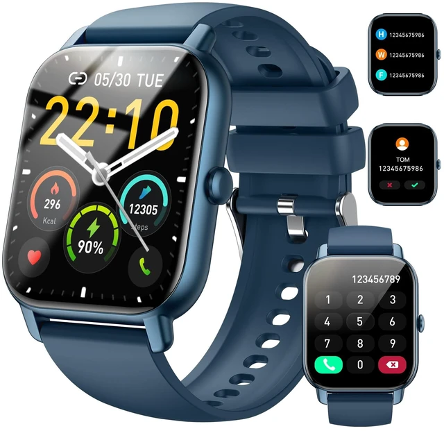 Main image of Smart Watch for Men Women (Answer/Make Calls), 1.85" HD fitness tracker, 110+ Sport Modes smartwatch with Heart Rate Sleep Monitor Step Counter, pedometer, IP68 Waterproof, Compatible with Android iOS