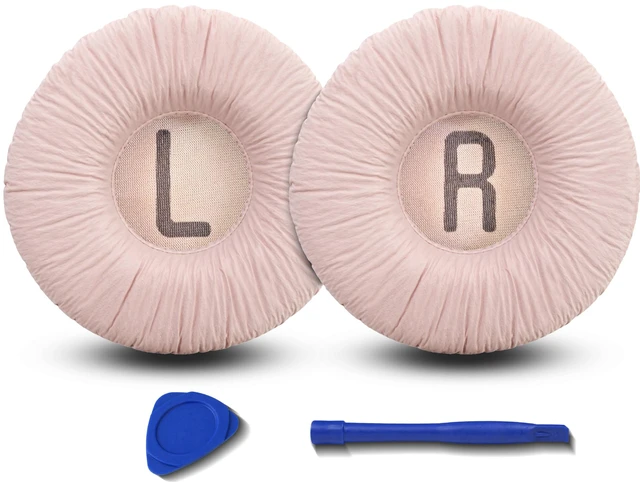 Main image of Replacement Ear Pads for JBL Tune 600(T600BTNC 600BTNC)/660(T660NC 660NC)/670(T670NC 670NC) Headphone, Extra Thick Cushions, Ear Cups Cover, Textured PU LeatherMemory Foam Headset Earpads (Pink)