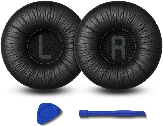Main image of Replacement Ear Pads for JBL Tune 600(T600BTNC 600BTNC)/660(T660NC 660NC)/670(T670NC 670NC) Headphone, Extra Thick Cushions, Ear Cups Cover, Textured PU LeatherMemory Foam Headset Earpads (Black)