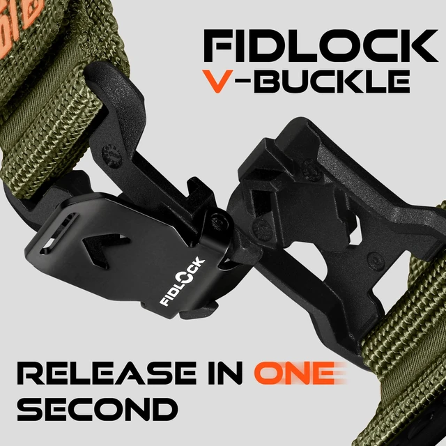 Alt view image 3 of 7 - 20mm Quick Fit Nylon Band Compatible with Garmin Watch Rugged Nylon Strap with Magnetic Fidlock V-Buckle for Fenix 8 43mm//7s/6S Pro/5S Plus/Instinct 2s E 40mm/Approach S70 42mm