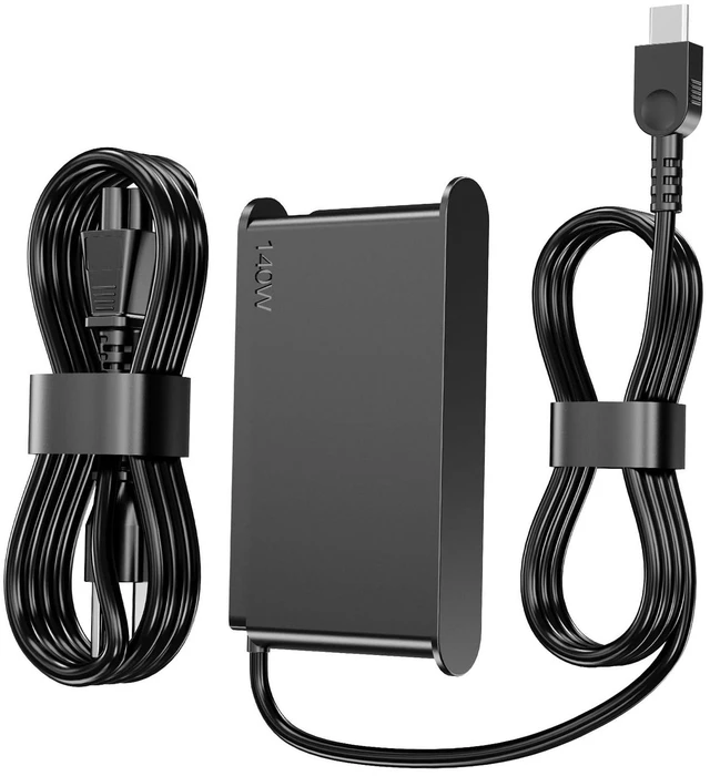 Main image of 140W 28V 5A USB-C AC Laptop Charger Compatible with Lenovo ThinkPad Series For ThinkPad P1 Gen 8 P16v Gen 3 T1g Gen 8 ADL140YGSDC3A Power Supply Adapter