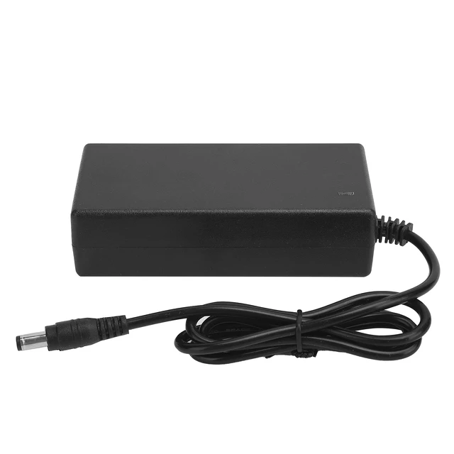 Alt view image 2 of 7 - 42V 2A Power Adapter for Scrooter and Batteries Pack, Wide Voltage AC 100-240V to DC 42V 2A Power Supply with 5.5 x 2.5mm Charging Port