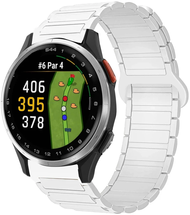 Main image of Compatible with Garmin Approach J1 Band, 20mm Quick Release Silicone Sport Strap Replacement Watchband Compatible for Garmin Approach S50, S44, S42, S40, J1 Smartwatch