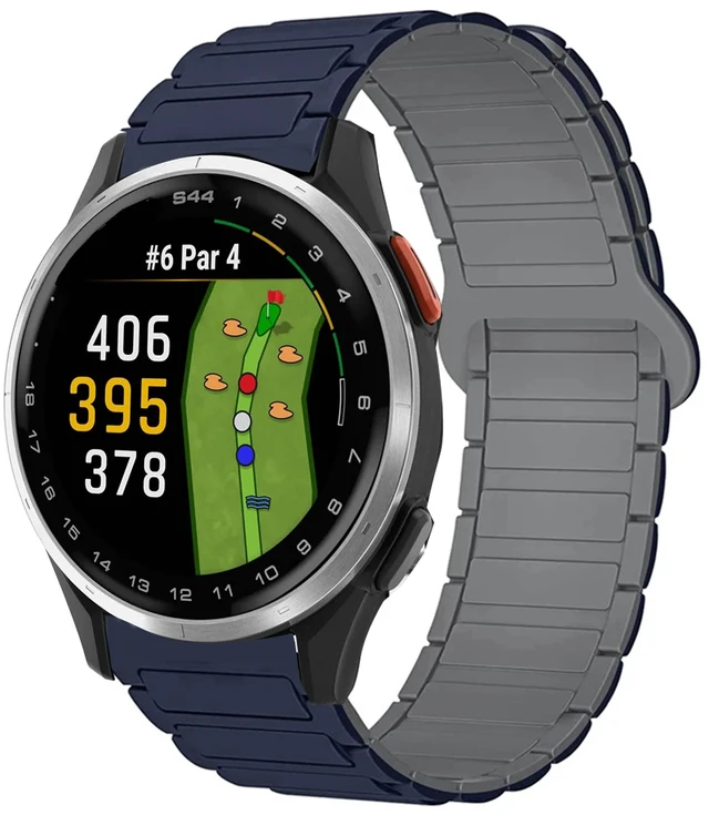 Main image of Compatible with Garmin Approach J1 Band, 20mm Quick Release Silicone Sport Strap Replacement Watchband Compatible for Garmin Approach S50, S44, S42, S40, J1 Smartwatch