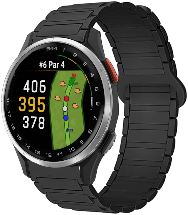 Main image of Compatible with Garmin Approach J1 Band, 20mm Quick Release Silicone Sport Strap Replacement Watchband Compatible for Garmin Approach S50, S44, S42, S40, J1 Smartwatch