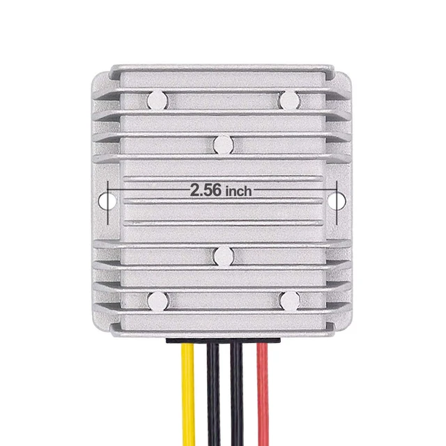 Alt view image 4 of 6 - DC to DC High Efficiency Voltage Converter 36/48V to 12V 20A 240W Buck Converter DIY Power Supply Step-Down Transformer