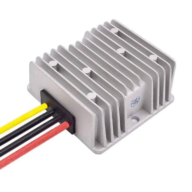 Alt view image 5 of 6 - DC to DC High Efficiency Voltage Converter 36/48V to 12V 20A 240W Buck Converter DIY Power Supply Step-Down Transformer
