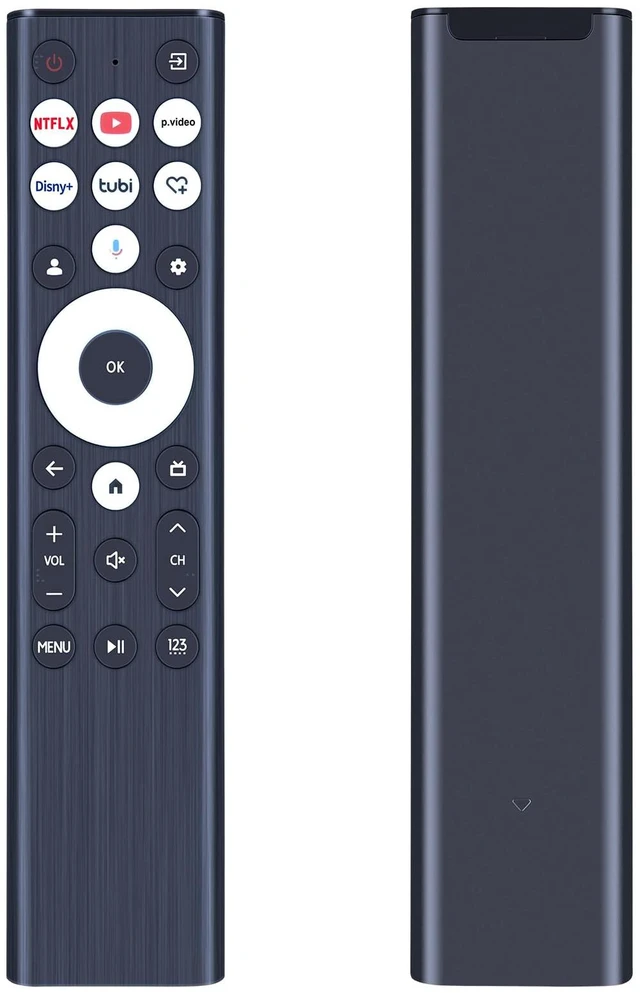 Main image of Replacement Voice Remote for Hisense U6 U7 U8 Series 2026 Google Smart TV Compatible Models: 55U8N 65U8N 75U8N 55U7N 65U7N 75U7N 55U6N 65U6N 75U6N, Voicae Control, Easy Pairing, Backlit