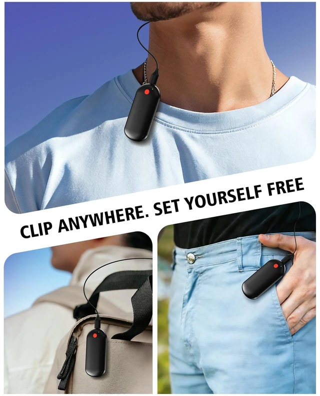 Alt view image 3 of 7 - Smart Glasses Battery Pack 3000mAh for Ray-Ban Meta AI Glasses, Clip-On Charger for Wayfarer & Skyler, Fast Charging, Ultra-Light Wearable Battery & Enhanced Connectors, Extend 48H Video