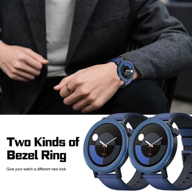 Alt view image 4 of 7 - 2 Pack Bezel Ring for CMF Watch Pro 2 Smartwatch, Replacement Metal Bezel Protector Case Accessories for CMF Watch Pro 2 Smartwatch for Men Women(Dark Blue)