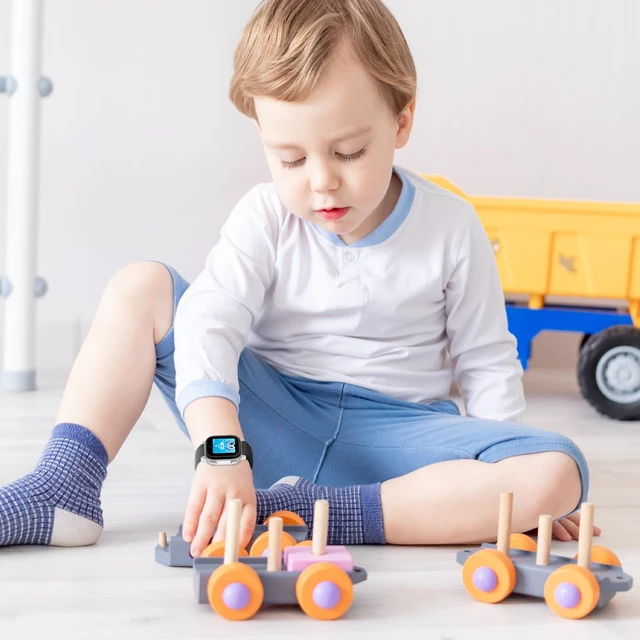 Alt view image 5 of 6 - Nylon Bands Compatible with Amigo Jr Watch 2 & 1 20mm Hook & Loop Design Easy for Kids to Put On and Off, Soft Breathable Strap for Gizmo/ Gabb Watch 3e 3 2 1