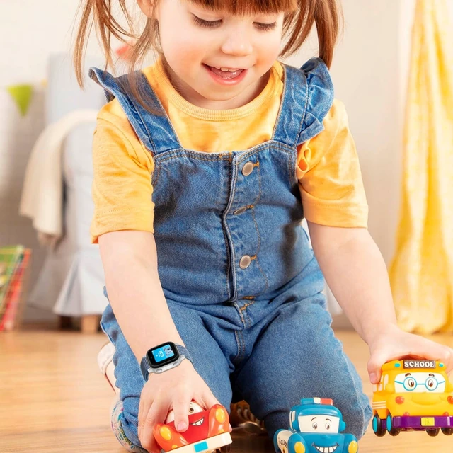 Alt view image 6 of 6 - Nylon Bands Compatible with Amigo Jr Watch 2 & 1 20mm Hook & Loop Design Easy for Kids to Put On and Off, Soft Breathable Strap for Gizmo/ Gabb Watch 3e 3 2 1