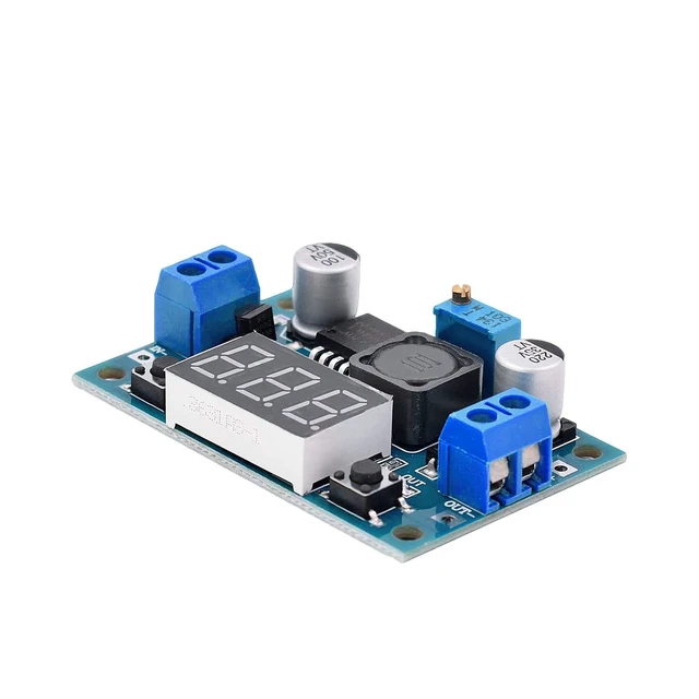 Alt view image 5 of 6 - 3 Pack LM2596 DC to DC Voltage Regulator 4-40V to 1.5-35V Buck Converter with LED Display