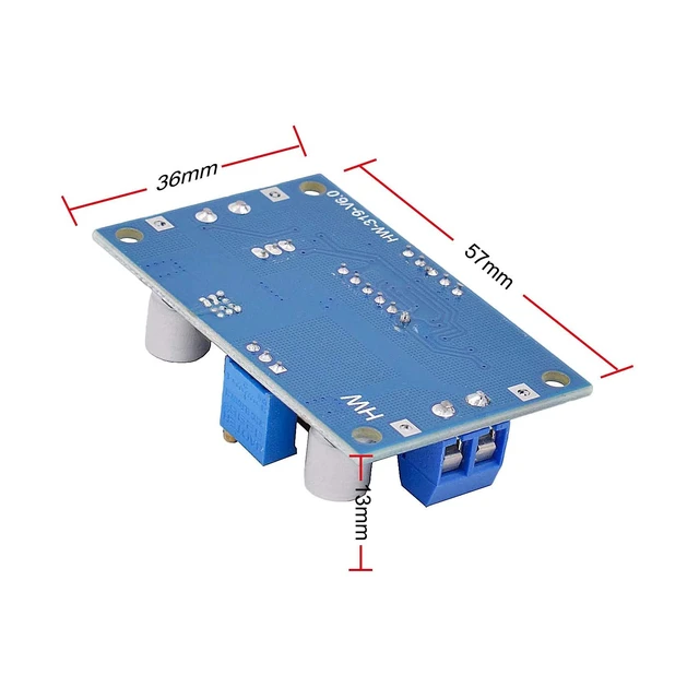 Alt view image 6 of 6 - 3 Pack LM2596 DC to DC Voltage Regulator 4-40V to 1.5-35V Buck Converter with LED Display
