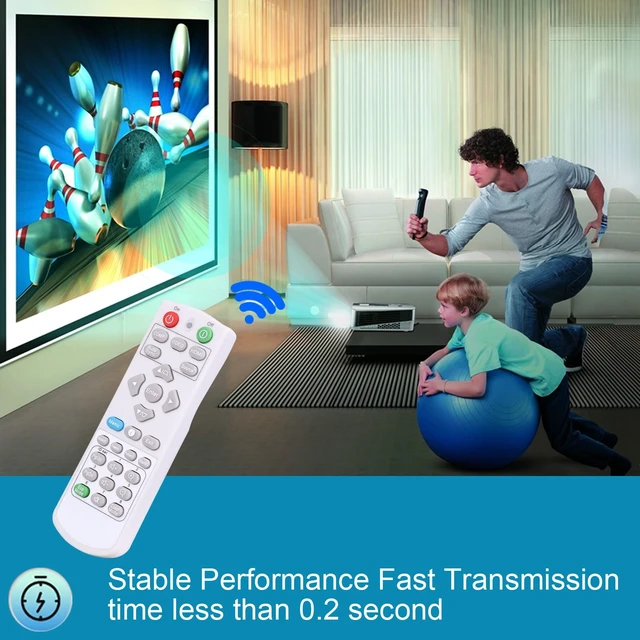 Alt view image 2 of 6 - Remote Control for Viewsonic Projector PA503S PA503SP PA503W PA503X PA503XP and More