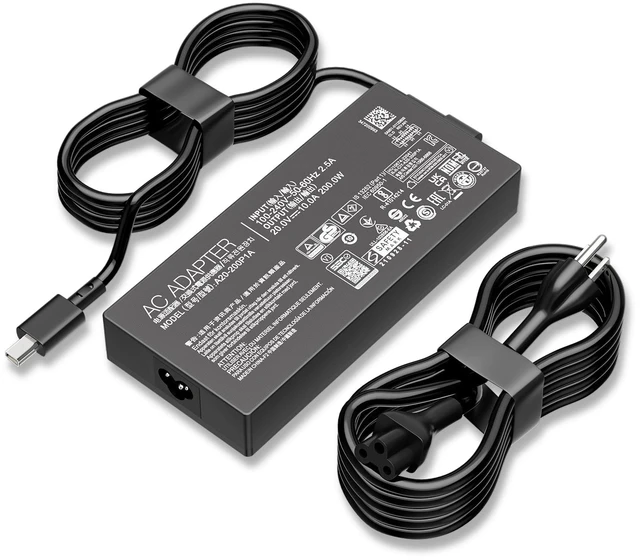 Main image of 200W GaN Chager Fit for Asus ProArt PX13 PZ13 TUF Gaming A14 A16 Adapter 20V 10A Power Supply Compatible with Asus Zephyrus G14 G16 GA605 GU605, A20-200P1A, H7606 HN7306, ROG Flow Z13