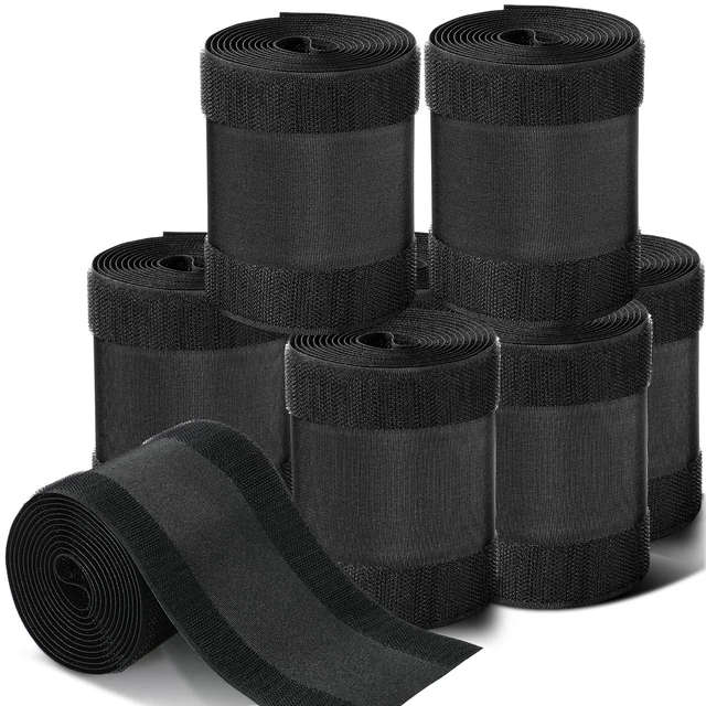 Main image of 48 ft Extension Cord Floor Cover Strip Black Carpet Cord Cover Cable Protector Management Protect Floor Prevent a Trip Hazard Only for Commercial Office Carpet