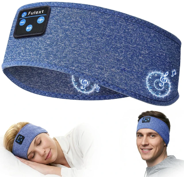 Main image of Sleep Headphones Bluetooth 5.4, Wireless Sleep Headphones for Side Sleepers, Ultra-Thin Stereo Speakers & Long-Lasting Time Battery, Sweat-Proof Earphones (CornflowerBlue)