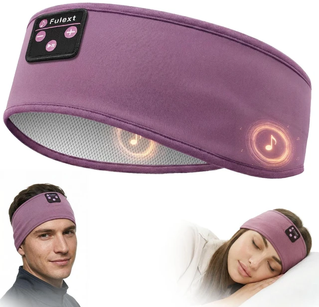 Main image of Sleep Headphones Headband for Side Sleepers - Bluetooth Wireless Music Headband with Stereo Speakers, Sweatproof for Sports and Meditation