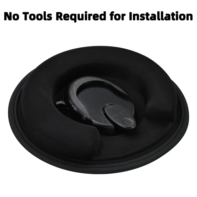 Alt view image 3 of 6 - Beanbag Dashboard Friction Mount for Garmin GPS Drivesmart 86 for Garmin Truck XL Navigator Nuvi Drive Dezl OTR Overlander Zumo Driveassist DriveLuxe StreetPilot NonSkid Mount 17mm &22mm