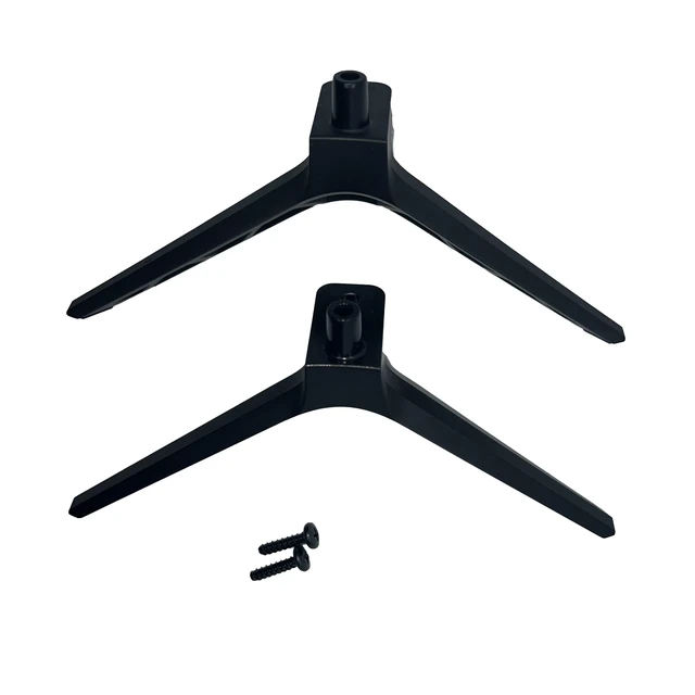 Alt view image 2 of 7 - OEM Replacement TV Base Stand Legs Compatible with Vizio Base Tabletop TVs - D24f-G1, Screws Included