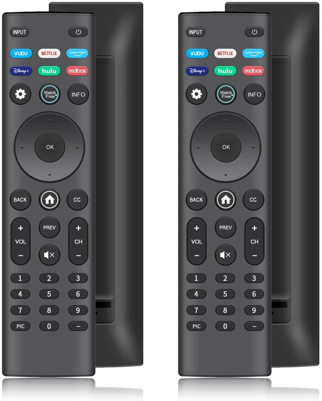 Main image of 2 Pack for VIZIO Smart TV Remote Replacement XRT140 XRT136 XRT260 XRT270 Universal Remote Control for VIZIO Smartcast D, E, M, P, V, PX Series Smart TVs - Easy to Setup,with 6 Shortcut Buttons